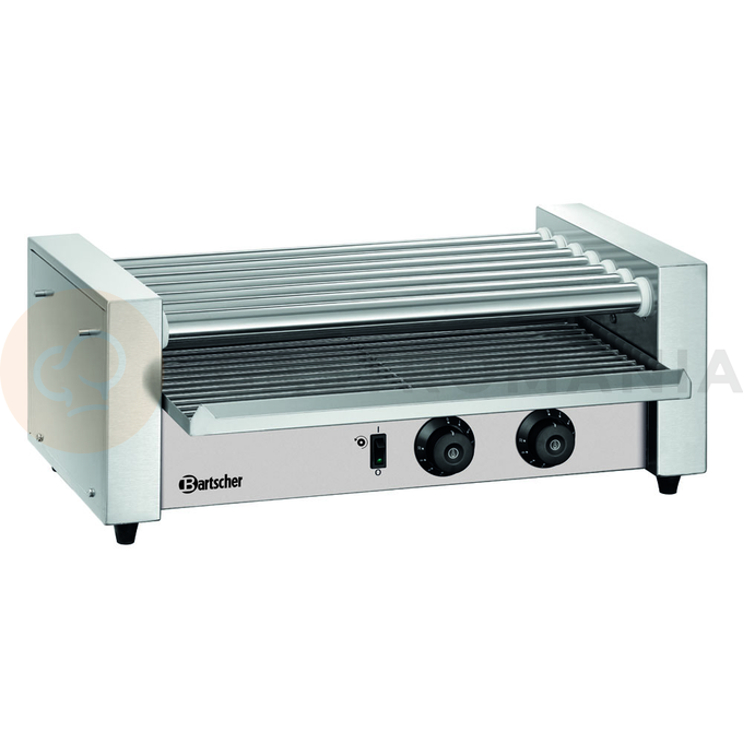 Grill rolkowy do parówek 7181, 600x320x230 mm | BARTSCHER, 104922