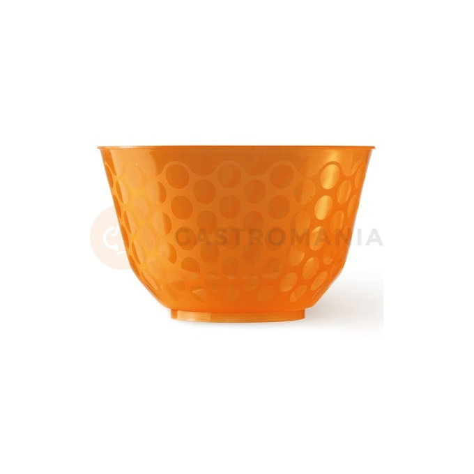 Miseczka Scoop z pomarańczowego tworzywa na desery, 0,5 l, komplet 50 sztuk | ALCAS, 140/8
