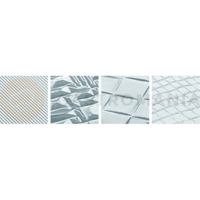 Arkusze do dekorowania powierzchni pralin - 32 szt., 4 wzory, 400x250 mm | PAVONI, STRKIT2