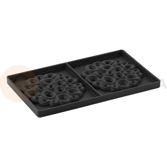Silikonowa forma do wykończenia deserów 3D - 240x140 mm, 2 szt., 110x10 mm, 45 ml - TOP10S | PAVONI, Mini Coral