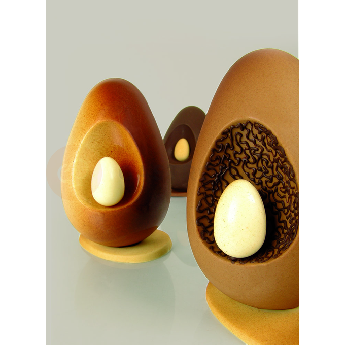 Forma do czekolady - jajko, 110x160 mm, 300 g - KT50 | PAVONI, Lamp