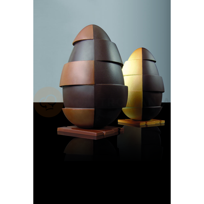 Forma do czekolady - jajko, 140x200 mm, 400 g - KT74 | PAVONI, Split