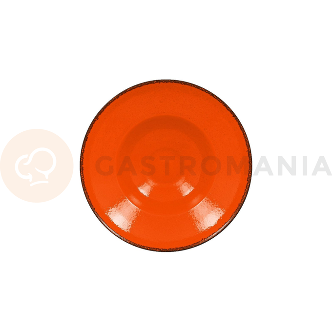 Talerz głęboki okrągły 26 cm, pomarańczowy | RAK, Fire
