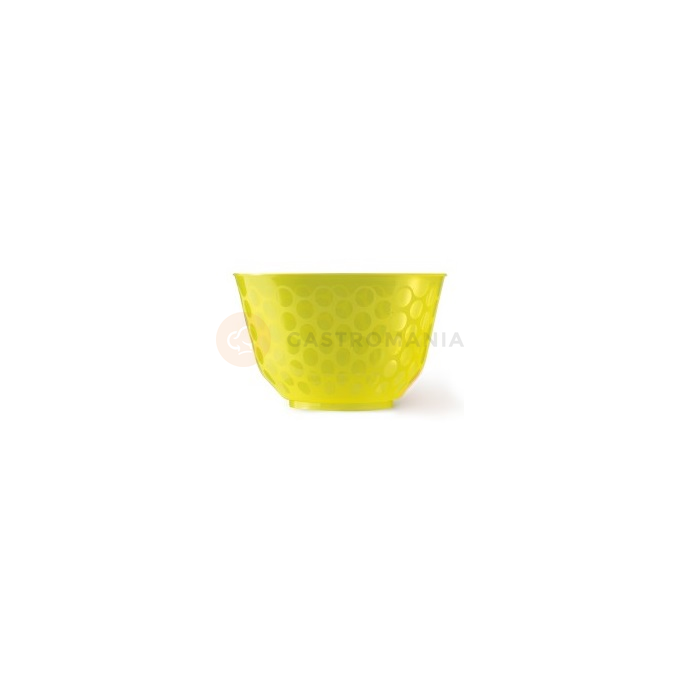 Miseczka Scoop z żółtego tworzywa na desery, 0,1 l, komplet 50 sztuk | ALCAS, 140/1