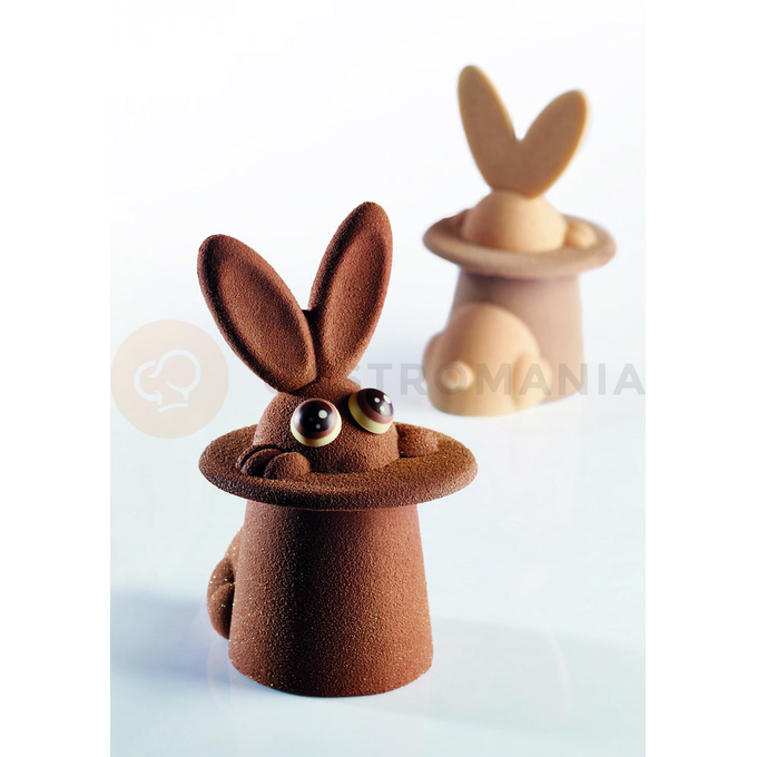 Forma do czekolady - królik, 100x120x170 mm, 200 g - KT154 | PAVONI, Magic Bunny