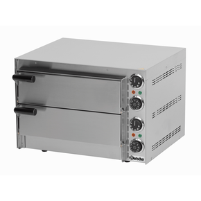 Dwukomorowy piec do pizzy Mini 2, 545x500x380 mm | BARTSCHER, 203500