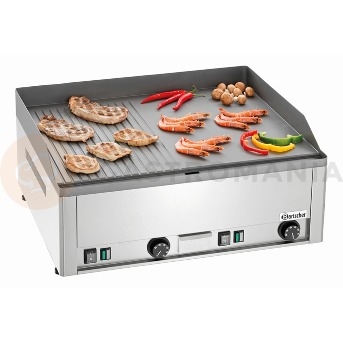 Płyta grillowa GDP 650E-GR 660x580x310 mm | BARTSCHER, 370036