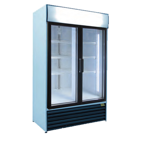 Szafa ekspozycyjna chłodnicza, 1250x725x2040 mm | ASBER, APE-952 C