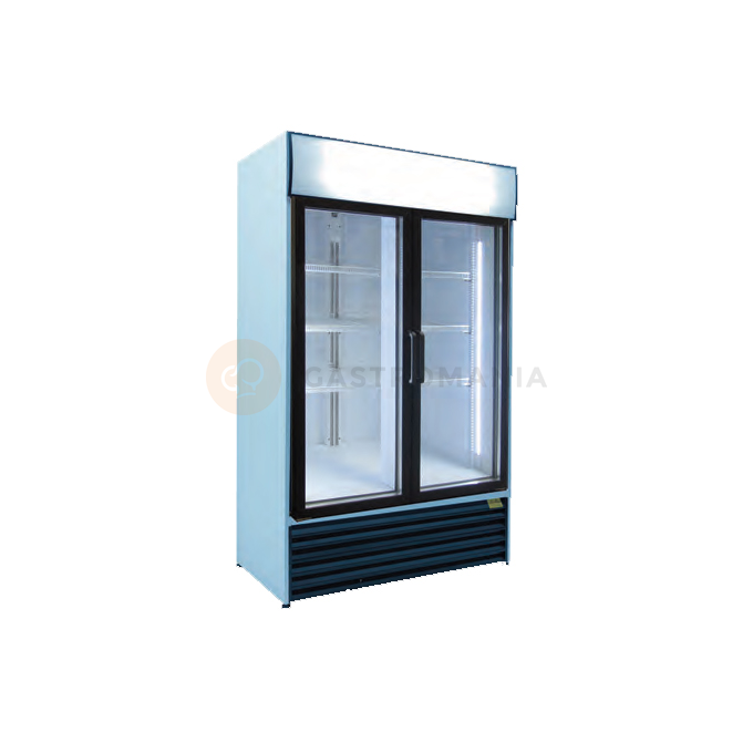 Szafa ekspozycyjna chłodnicza, 1250x725x2040 mm | ASBER, APE-952 C