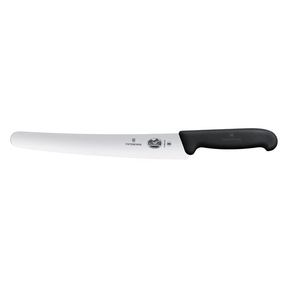 Nóż cukierniczy, ząbkowany, 26 cm, czarny | VICTORINOX, Fibrox, 5.2933.26