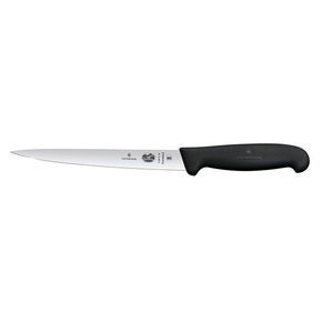 Nóż do filetowania, 16 cm, czarny | VICTORINOX, Fibrox, 5.3703.16