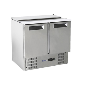 Stół chłodniczy sałatkowy 2-drzwiowy z pokrywą uchylną | ARKTIC, 236161