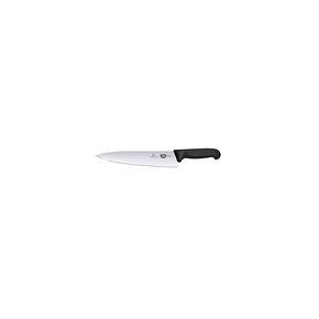 Nóż kuchenny, szerokie ostrze, 25 cm, czarny | VICTORINOX, Fibrox, 5.2003.25