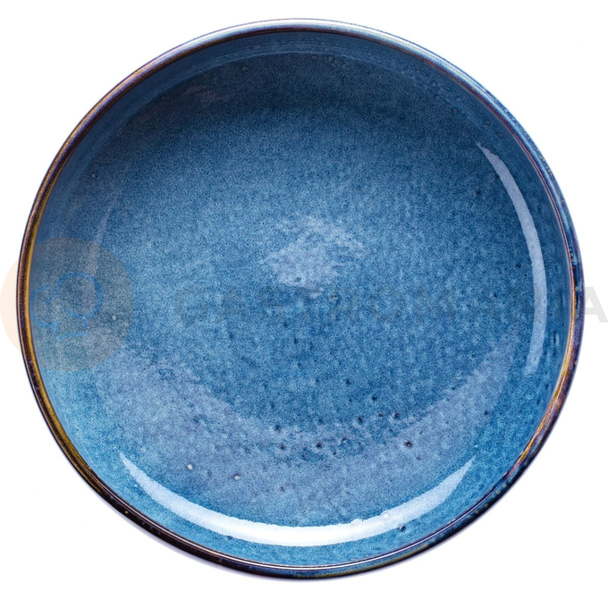 Niebieski miska z porcelany o średnicy 34 cm | VERLO, Deep Blue