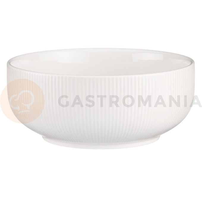 Kremowa miska z porcelany o średnicy 25,5 cm | VERLO, Metro