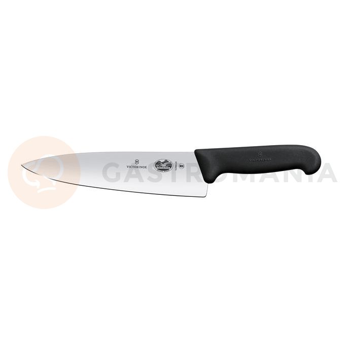 Nóż szefa kuchni, 20 cm, czarny | VICTORINOX, Fibrox, 5.2063.20