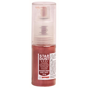 Barwnik spożywczy w sprayu Stardust - czerwony, 10 g | PAVONI, S01