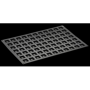 Silikonowa forma Pavoflex - 600x400 mm, 77 szt. x 38x38x13 mm, 14 ml - PX046 | PAVONI, Savarin Mignon