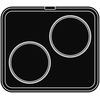Wkład do urządzeń COOKMATIC i COOKMATIC SPECIAL z 2 wnękami o wymiarach 160x22 mm, okrąg | PAVONI, PIASTRAZ