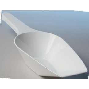 Biała szufelka z tworzywa sztucznego - 100 ml | PAVONI, SES100