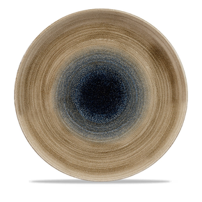 Porcelanowy płytki talerz o średnicy 28,8 cm | CHURCHILL, Stonecast Aqueous Bayou