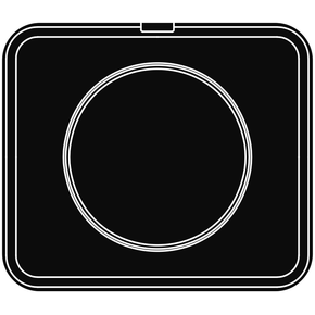 Wkład do urządzeń COOKMATIC i COOKMATIC SPECIAL z 1 wnęka o wymiarach 230x22 mm, okrąg | PAVONI, PIASTRAV