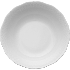 Miska z białej porcelany o średnicy 23 cm | LUBIANA, Afrodyta