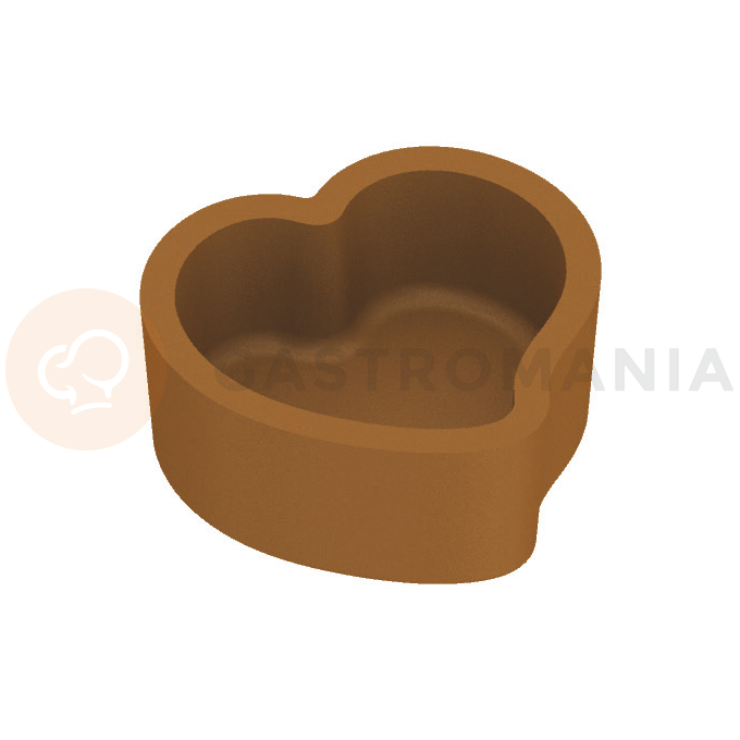 Wkład do urządzeń COOKMATIC i COOKMATIC SPECIAL z 30 wnękami o wymiarach 40x38x17 mm, serce | PAVONI, PIASTRA60