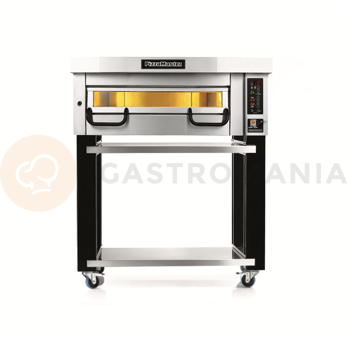 Piec do pizzy jednokomorowy, 4x pizza 45 cm, komora o wymiarach 920x920x210 mm | PIZZA MASTER, PM 921ED