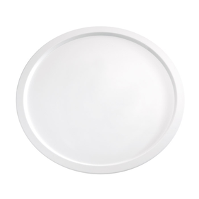 Półmisek z melaminy, okrągły, średnica: 38 cm, biały | APS, Pure