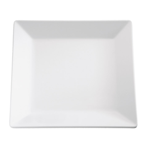 Tacka - półmisek z melaminy, kwadratowy 18x18 cm, biały | APS, Pure