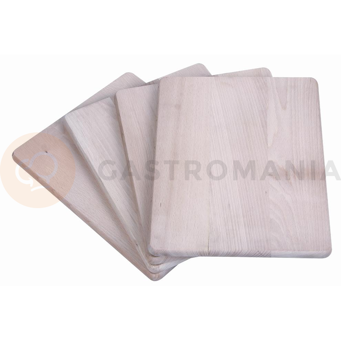 Deska kuchenna, drewniana do krojenia 30x50x2 cm | JANPOL, H2