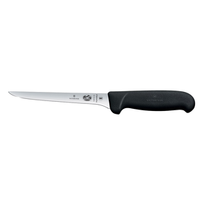 Nóż do trybowania z giętkim ostrzem, czarny 15 cm | VICTORINOX, Swiss Classic