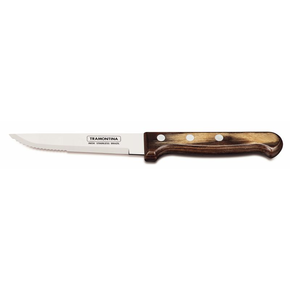 Nóż do steków, brązowy 23,5 cm, komplet 6 sztuk | TRAMONTINA, Gaucho
