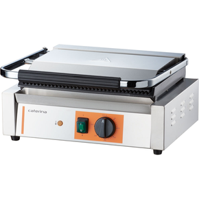 Kontakt grill, Panini, ryflowany, 2,2 kW | CATERINA, 742038