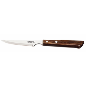 Nóż do steków, brązowy 22 cm, komplet 6 sztuk | TRAMONTINA, Spanish Style