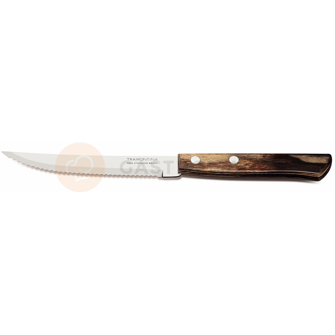 Nóż do steków i pizzy, brązowy 21,5 cm, komplet 6 sztuk | TRAMONTINA, 29899155