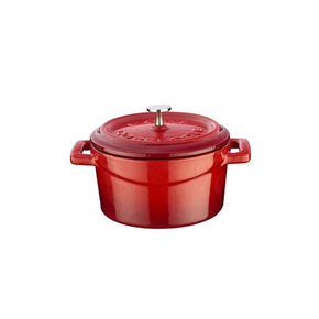Mini garnek żeliwny czerwony 500ml | LAVA, 832189