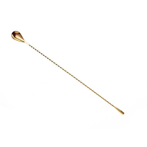 Długa łyżka barmańska 400mm złota | BAR UP, 593530