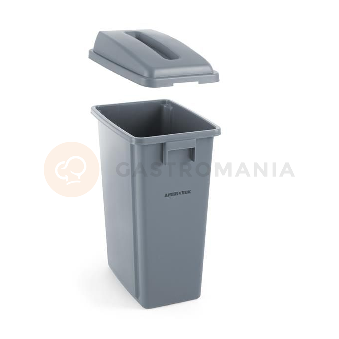 Prostokątny pojemnik na odpady 60L | AMERBOX, 691137