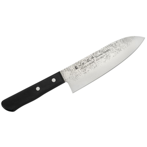Nóż Santoku 17cm | SATAKE, Nashiji Black Pakka