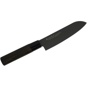 Nóż mini Santoku 15 cm | SATAKE, Tsuhime Black
