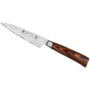 Nóż uniwersalny 12cm | TAMAHAGANE, Tsubame Brown