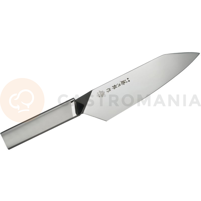 Polerowany nóż Santoku 16,5cm | TOJIRO, Origami