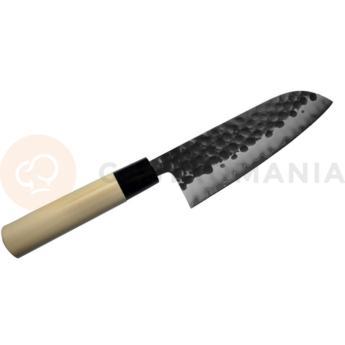 Nóż Santoku 17cm | TOJIRO, Zen Hammered