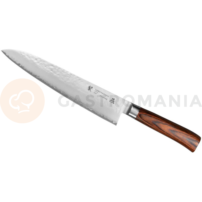 Nóż Szefa 24cm | TAMAHAGANE, Tsubame Brown