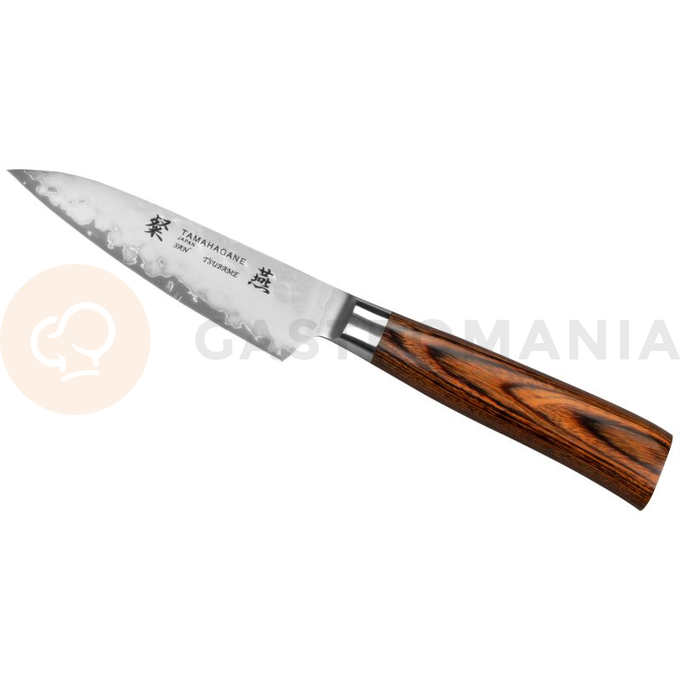 Nóż do obierania 9cm | TAMAHAGANE, Tsubame Brown