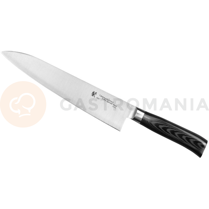 Nóż Szefa 24cm | TAMAHAGANE, SAN Black