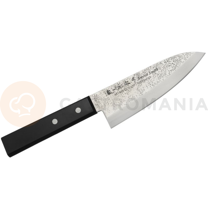Nóż Deba 15,5cm | SATAKE, Nashiji Black Pakka