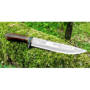 Nóż Outdoor 18cm | TAKESHI SAJI, Keiryu Shirogami